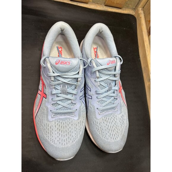 Asics Womens GT-1000 10 Wide Running Shoes Gray/Coral Lightweight Size 11 - Picture 3 of 12